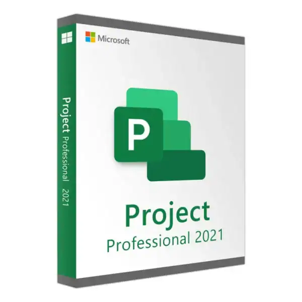 Volledig officiële Microsoft Project 2021 licentie voor professionele projectplanning en management.