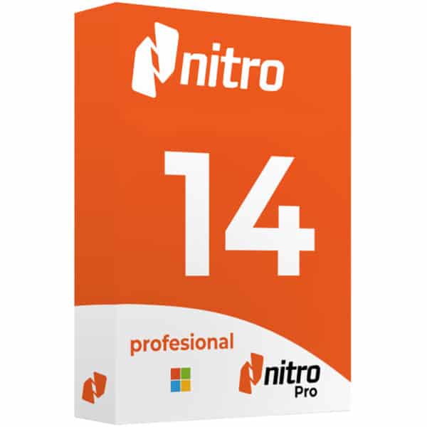 Alt: Nitro 1/4 software licentie voor professionele gebruik, compatibel met Windows en Microsoft 365.